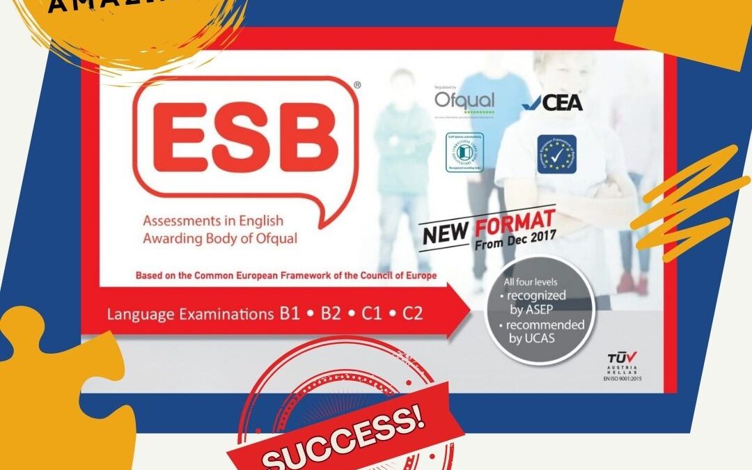 ESB Exams 2025 – Επιτυχίες μαθητών EFL Kritikou στα επίπεδα B2, C1 και C2 με υψηλές βαθμολογίες