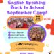 Camp to school English Speaking Camp